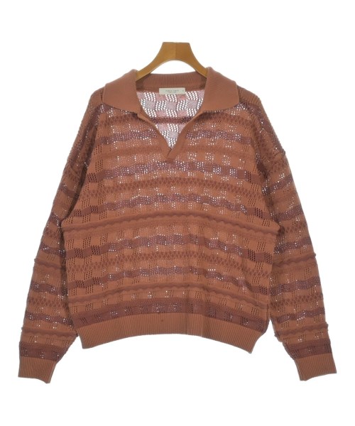 PUBLIC TOKYO(パブリック　トウキョウ)ニット・セーター オレンジ サイズ:1(S位)/2200661215128