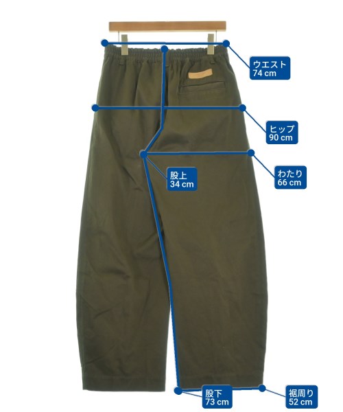 PUBLIC TOKYO（パブリック　トウキョウ）チノパン カーキ サイズ:3(L位) メンズ/2200661215135