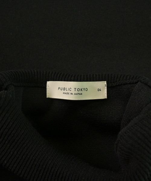 PUBLIC TOKYO（パブリック　トウキョウ）スウェット 黒 サイズ:4(XL位) メンズ/2200658046049