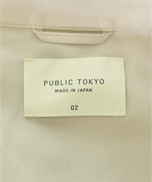 PUBLIC TOKYO（パブリック　トウキョウ）カジュアルシャツ ベージュ サイズ:02(M位) メンズ/2200709776161