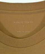 PUBLIC TOKYO（パブリック　トウキョウ）Tシャツ・カットソー ベージュ サイズ:2(M位) メンズ/2200708878200