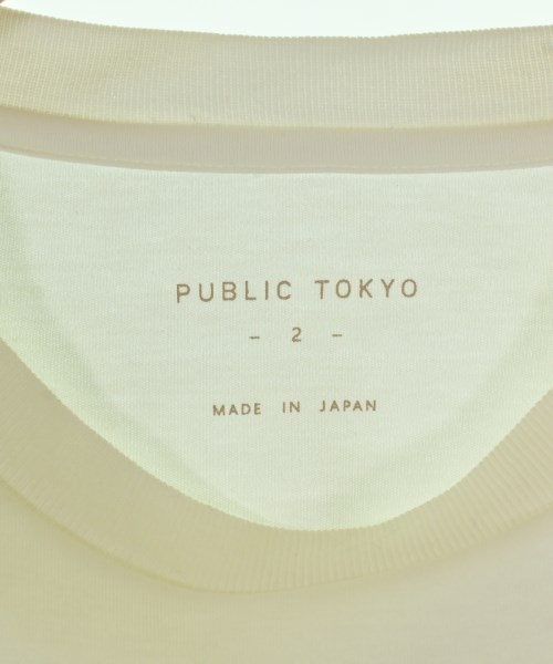 PUBLIC TOKYO（パブリック　トウキョウ）Tシャツ・カットソー 白 サイズ:2(M位) メンズ/2200708878224