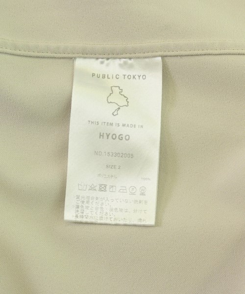 PUBLIC TOKYO（パブリック　トウキョウ）カジュアルシャツ グレー サイズ:02(M位) メンズ/2200714961026