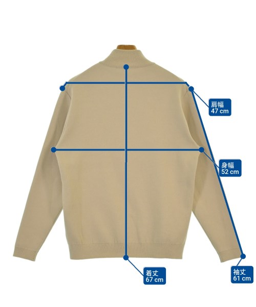 PUBLIC TOKYO（パブリック　トウキョウ）ニット・セーター ベージュ サイズ:2(M位) メンズ/2200636541030