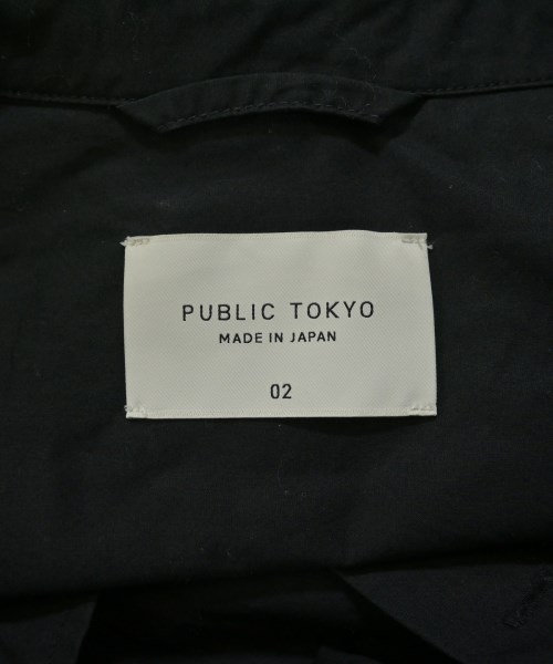 PUBLIC TOKYO（パブリック　トウキョウ）カジュアルシャツ 黒 サイズ:02(M位) メンズ/2200636258099