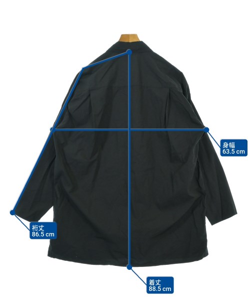 PUBLIC TOKYO（パブリック　トウキョウ）カジュアルシャツ 黒 サイズ:02(M位) メンズ/2200636258099