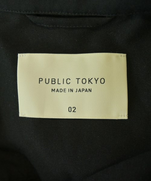PUBLIC TOKYO（パブリック　トウキョウ）カジュアルシャツ 黒 サイズ:2(M位) メンズ/2200699138291