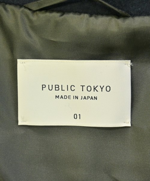 PUBLIC TOKYO（パブリック　トウキョウ）ピーコート 紺 サイズ:1(S位) メンズ/2200703059079