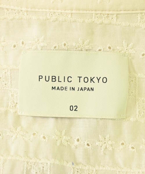 PUBLIC TOKYO（パブリック　トウキョウ）カジュアルシャツ 白 サイズ:2(M位) メンズ/2200703652034