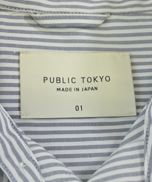 PUBLIC TOKYO（パブリック　トウキョウ）カジュアルシャツ グレー サイズ:1(S位) メンズ/2200702393112