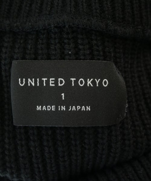 UNITED TOKYO（ユナイテッドトウキョウ）ニット・セーター 黒 サイズ:1(S位) メンズ/2200704921030