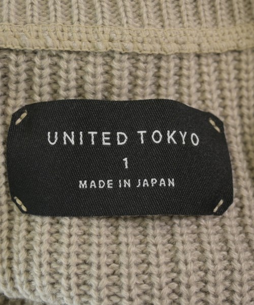 UNITED TOKYO（ユナイテッドトウキョウ）ニット・セーター ベージュ サイズ:1(S位) メンズ/2200704921047