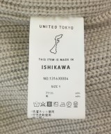 UNITED TOKYO（ユナイテッドトウキョウ）ニット・セーター ベージュ サイズ:1(S位) メンズ/2200704921047