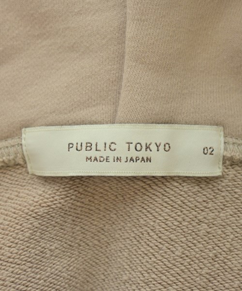 PUBLIC TOKYO（パブリック　トウキョウ）パーカー ベージュ サイズ:2(M位) メンズ/2200702398070
