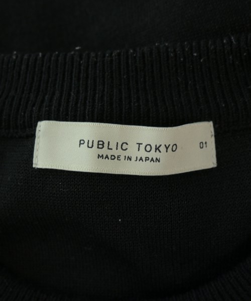 PUBLIC TOKYO（パブリック　トウキョウ）ニット・セーター 黒 サイズ:01(S位) メンズ/2200709564058