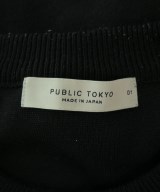 PUBLIC TOKYO（パブリック　トウキョウ）ニット・セーター 黒 サイズ:01(S位) メンズ/2200709564058