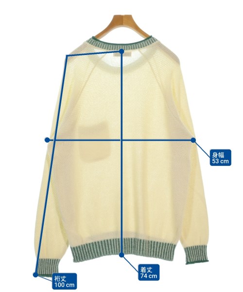 PUBLIC TOKYO（パブリック　トウキョウ）ニット・セーター 白 サイズ:2(M位) メンズ/2200661827055