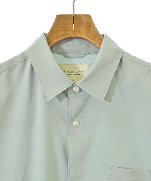 PUBLIC TOKYO（パブリック　トウキョウ）カジュアルシャツ 青 サイズ:1(S位) メンズ/2200663649013