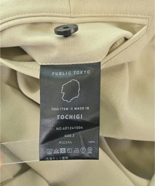 PUBLIC TOKYO（パブリック　トウキョウ）その他 ベージュ サイズ:2(M位) メンズ/2200665150098