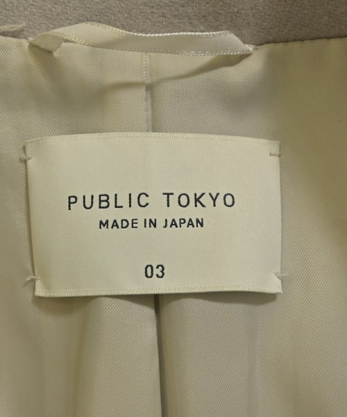 PUBLIC TOKYO（パブリック　トウキョウ）チェスターコート グレー サイズ:3(L位) メンズ/2200666871015