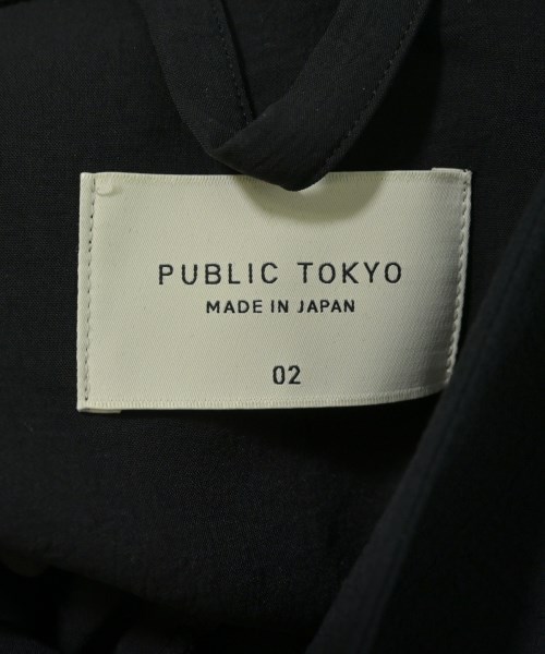 PUBLIC TOKYO（パブリック　トウキョウ）テーラードジャケット 黒 サイズ:02(M位) メンズ/2200732172084