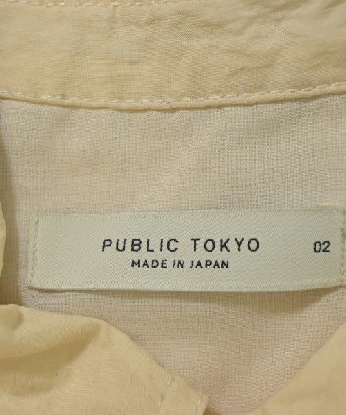 PUBLIC TOKYO（パブリック　トウキョウ）カジュアルシャツ 黄 サイズ:02(M位) メンズ/2200732172107
