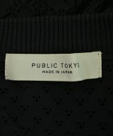 PUBLIC TOKYO（パブリック　トウキョウ）カーディガン 黒 サイズ:F メンズ/2200720003093