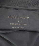 PUBLIC TOKYO（パブリック　トウキョウ）Tシャツ・カットソー グレー サイズ:1(S位) メンズ/2200720003109