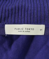 PUBLIC TOKYO（パブリック　トウキョウ）ニット・セーター 紫 サイズ:1(S位) メンズ/2200727267023