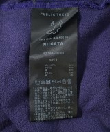 PUBLIC TOKYO（パブリック　トウキョウ）ニット・セーター 紫 サイズ:1(S位) メンズ/2200727267023