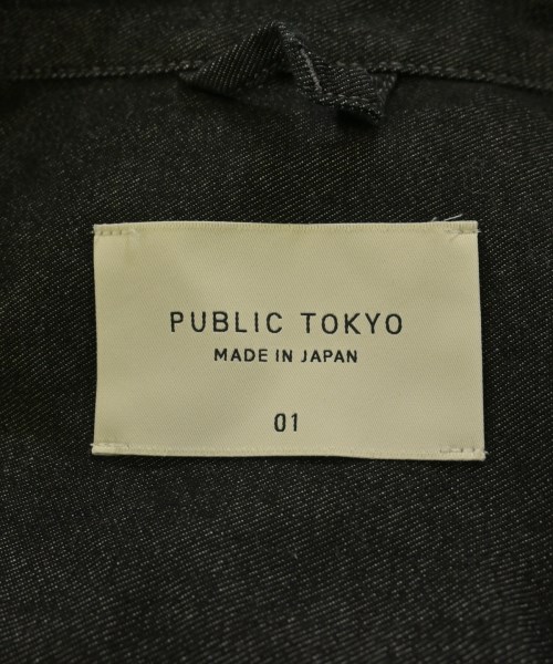 PUBLIC TOKYO（パブリック　トウキョウ）カジュアルシャツ 黒 サイズ:01(S位) メンズ/2200711431096