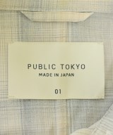 PUBLIC TOKYO（パブリック　トウキョウ）カジュアルシャツ グレー サイズ:1(S位) メンズ/2200683043044