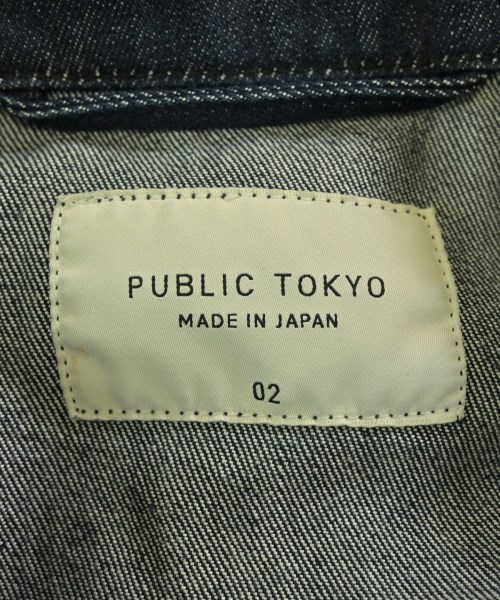 PUBLIC TOKYO（パブリック　トウキョウ）デニムジャケット 紺 サイズ:2(M位) メンズ/2200685140031
