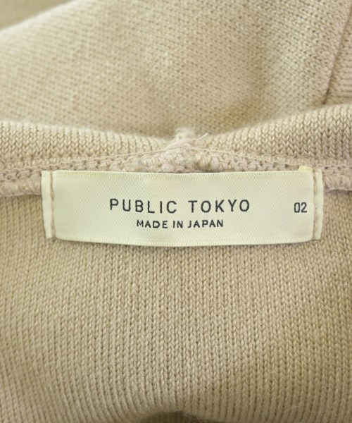 PUBLIC TOKYO（パブリック　トウキョウ）ニット・セーター ベージュ サイズ:2(M位) メンズ/2200681834019