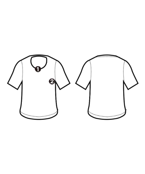 PUBLIC TOKYO（パブリック　トウキョウ）Tシャツ・カットソー 白 サイズ:2(M位) メンズ/2200681834026