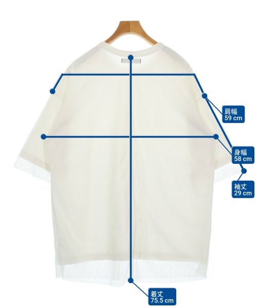 PUBLIC TOKYO（パブリック　トウキョウ）Tシャツ・カットソー 白 サイズ:2(M位) メンズ/2200681834026