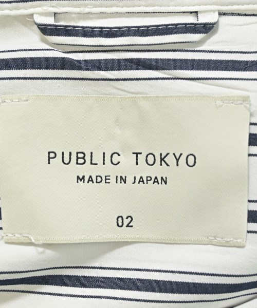 PUBLIC TOKYO（パブリック　トウキョウ）カジュアルシャツ 白 サイズ:02(M位) メンズ/2200679507468