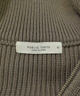 PUBLIC TOKYO（パブリック　トウキョウ）カーディガン カーキ サイズ:2(M位) メンズ/2200689845079