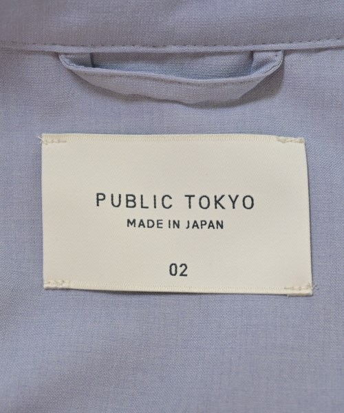 PUBLIC TOKYO（パブリック　トウキョウ）カジュアルシャツ 青 サイズ:02(M位) メンズ/2200684286136
