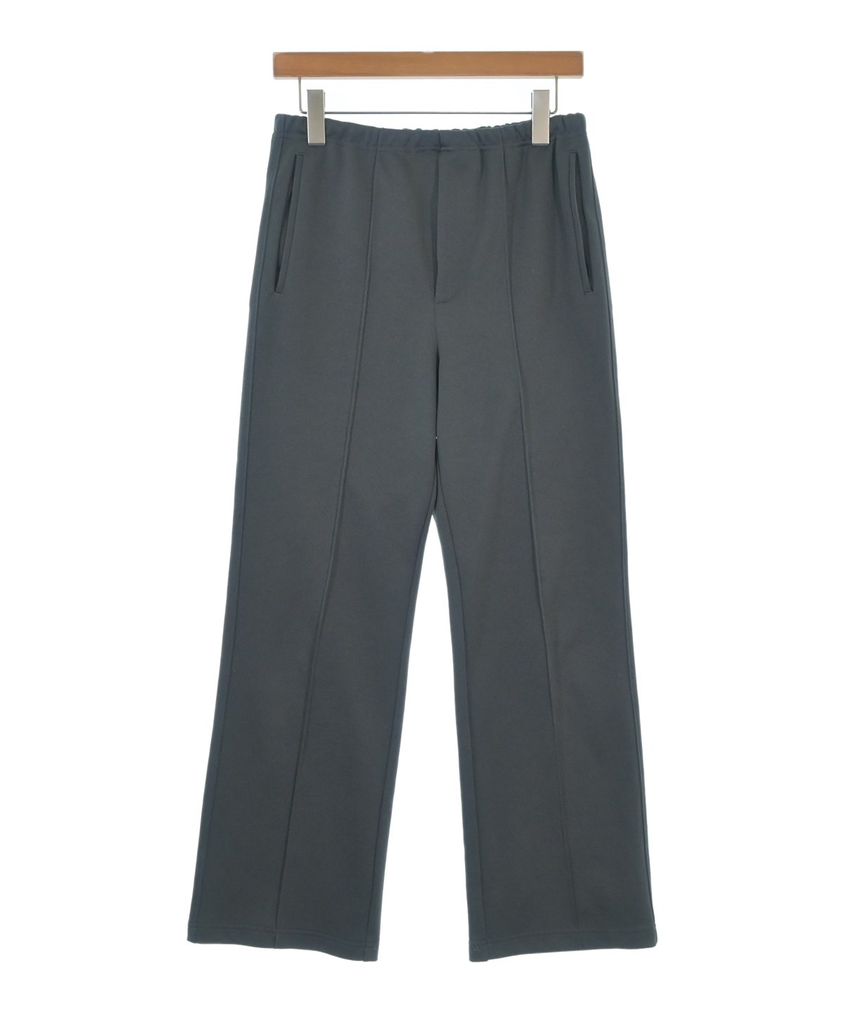 PUBLIC TOKYO 含浸ワイドパンツ グレーグリーン S～Mサイズ相当 PUBLIC TOKYO（パブリック トウキョウ）スウェットパンツ グレー