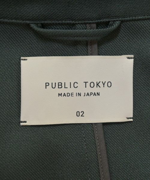 PUBLIC TOKYO（パブリック　トウキョウ）カジュアルジャケット 緑 サイズ:02(M位) メンズ/2200684286174