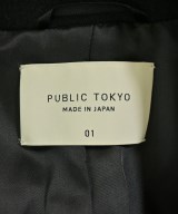 PUBLIC TOKYO（パブリック　トウキョウ）ステンカラーコート 紺 サイズ:01(S位) メンズ/2200684286181