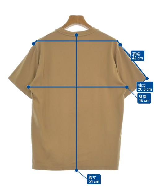 PUBLIC TOKYO（パブリック　トウキョウ）Tシャツ・カットソー ベージュ サイズ:1(S位) メンズ/2200691637143