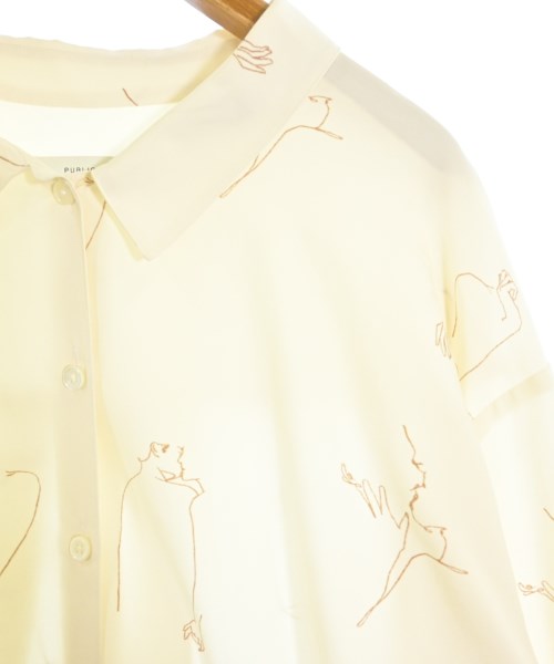 PUBLIC TOKYO（パブリック　トウキョウ）カジュアルシャツ 白 サイズ:F レディース/2200620253048