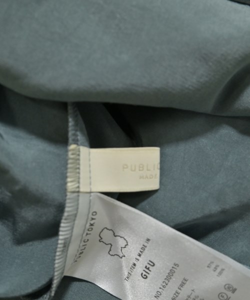 PUBLIC TOKYO（パブリック　トウキョウ）ブラウス 緑 サイズ:F レディース/2200630639061