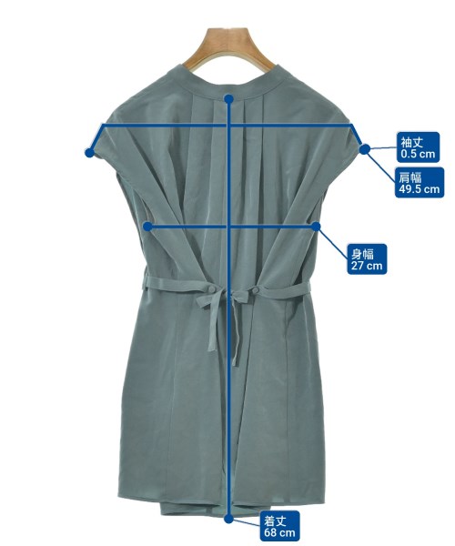 PUBLIC TOKYO（パブリック　トウキョウ）ブラウス 緑 サイズ:F レディース/2200630639061