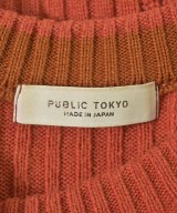 PUBLIC TOKYO（パブリック　トウキョウ）ニット・セーター オレンジ サイズ:F レディース/2200633925017