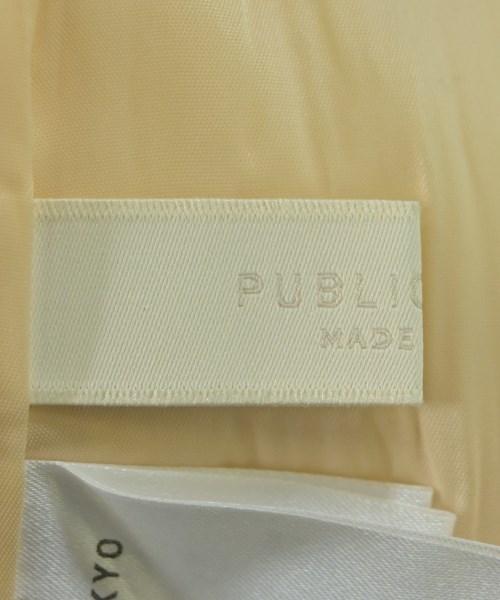 PUBLIC TOKYO（パブリック　トウキョウ）ロング・マキシ丈スカート 黄 サイズ:F レディース/2200626231101