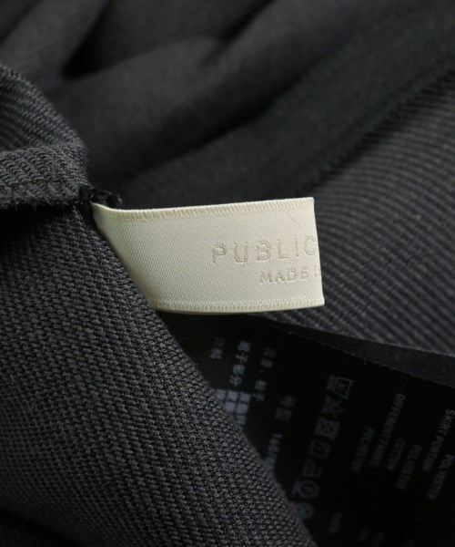 PUBLIC TOKYO（パブリック　トウキョウ）ワンピース 黒 サイズ:F レディース/2200625442027