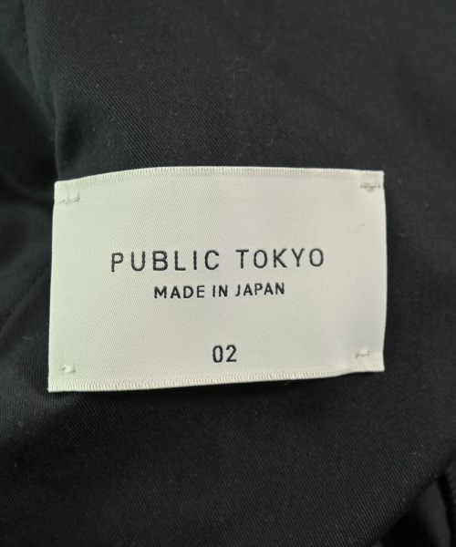 PUBLIC TOKYO（パブリック　トウキョウ）スラックス 黒 サイズ:2(M位) レディース/2200625442041